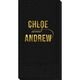 Modern Couple Guest Towels Image 2 of 2